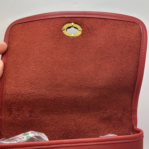 Coach Casino Leather Crossbody Bag, Red 9924 - Picture 8 of 12